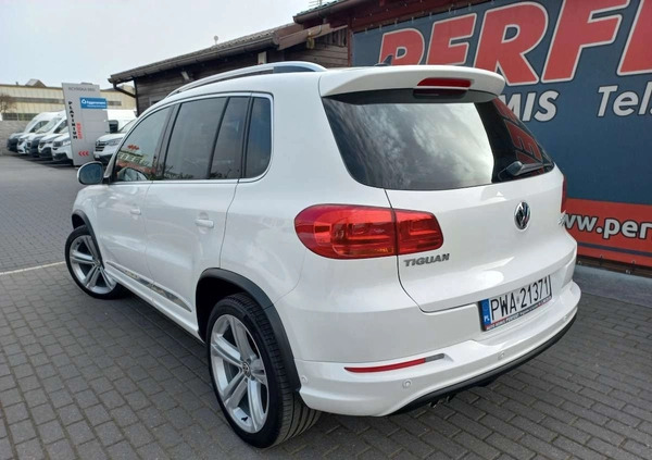 Volkswagen Tiguan cena 65900 przebieg: 169000, rok produkcji 2013 z Koluszki małe 277